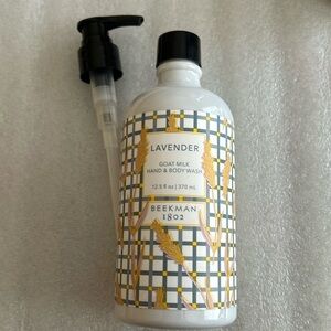 Beekman 1802 Goat Milk Hand & Body Wash LAVENDER 12.5 fl. oz. SEALED